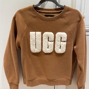 UGG Women's Tan Crew Neck Sweater